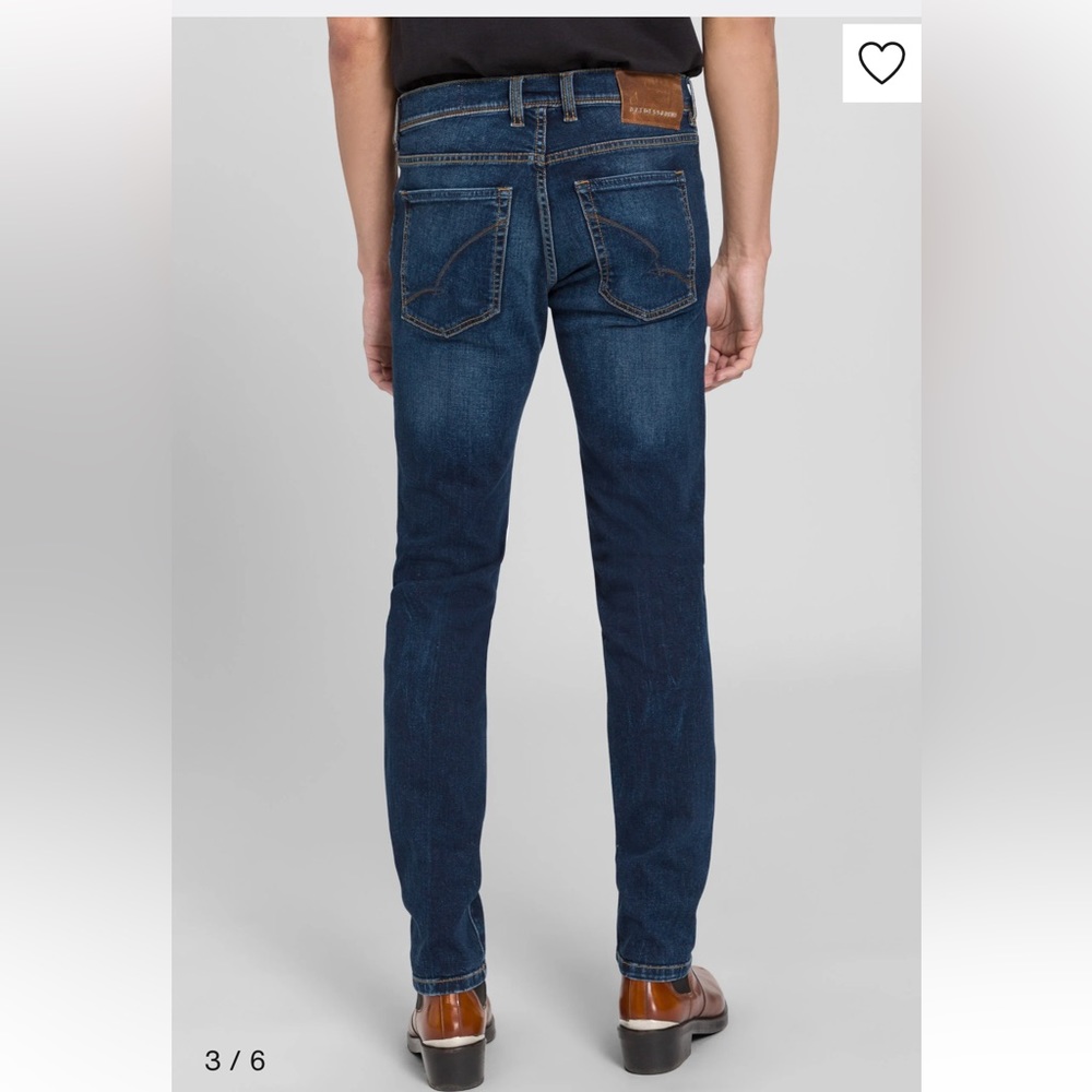 Baldessarini John 16511 Denim Jeans Slim Fit Straight leg Pants Size 34